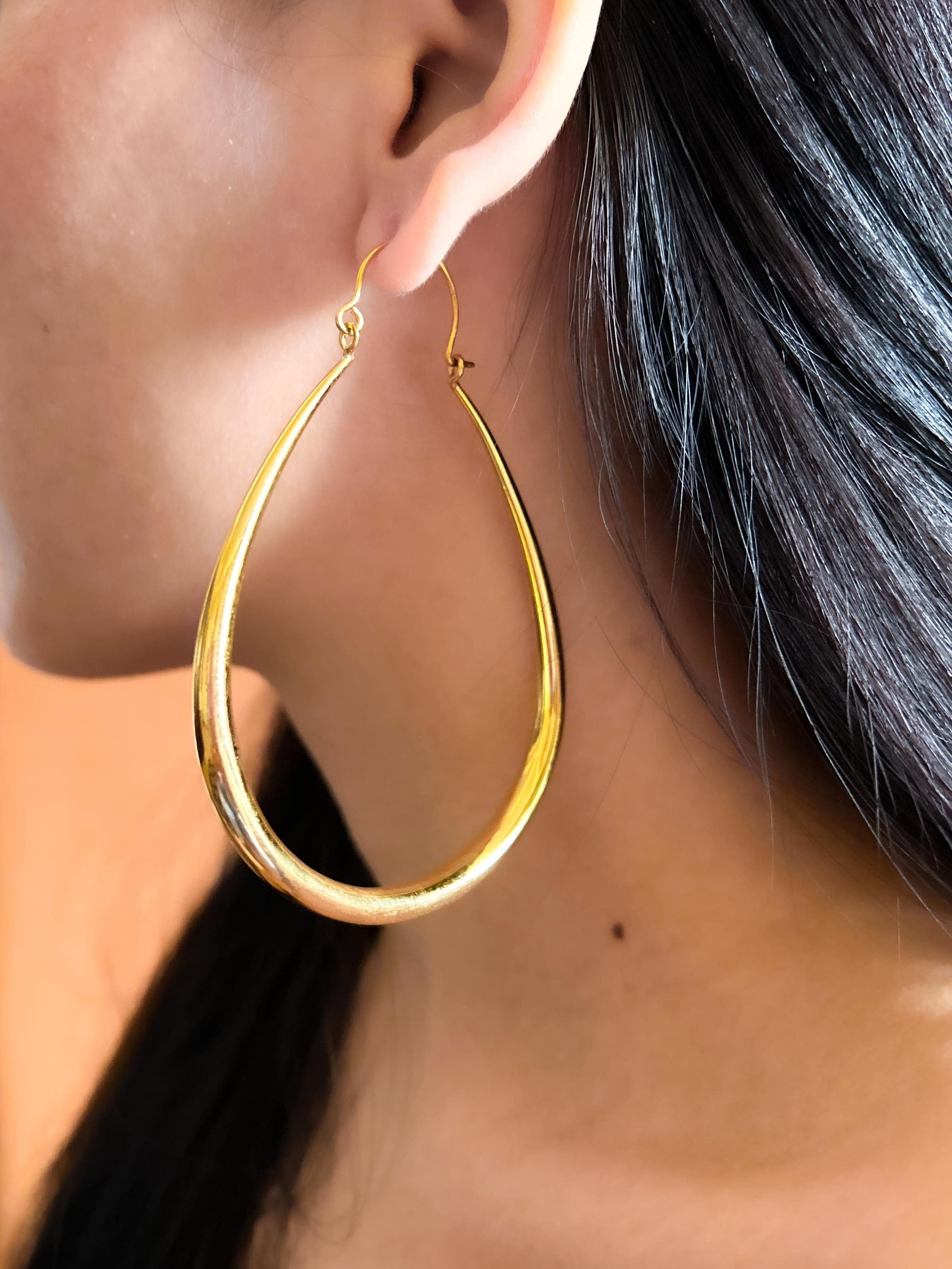 Rekhhta Essentials Earrings Aloura Big Hoop Earrings