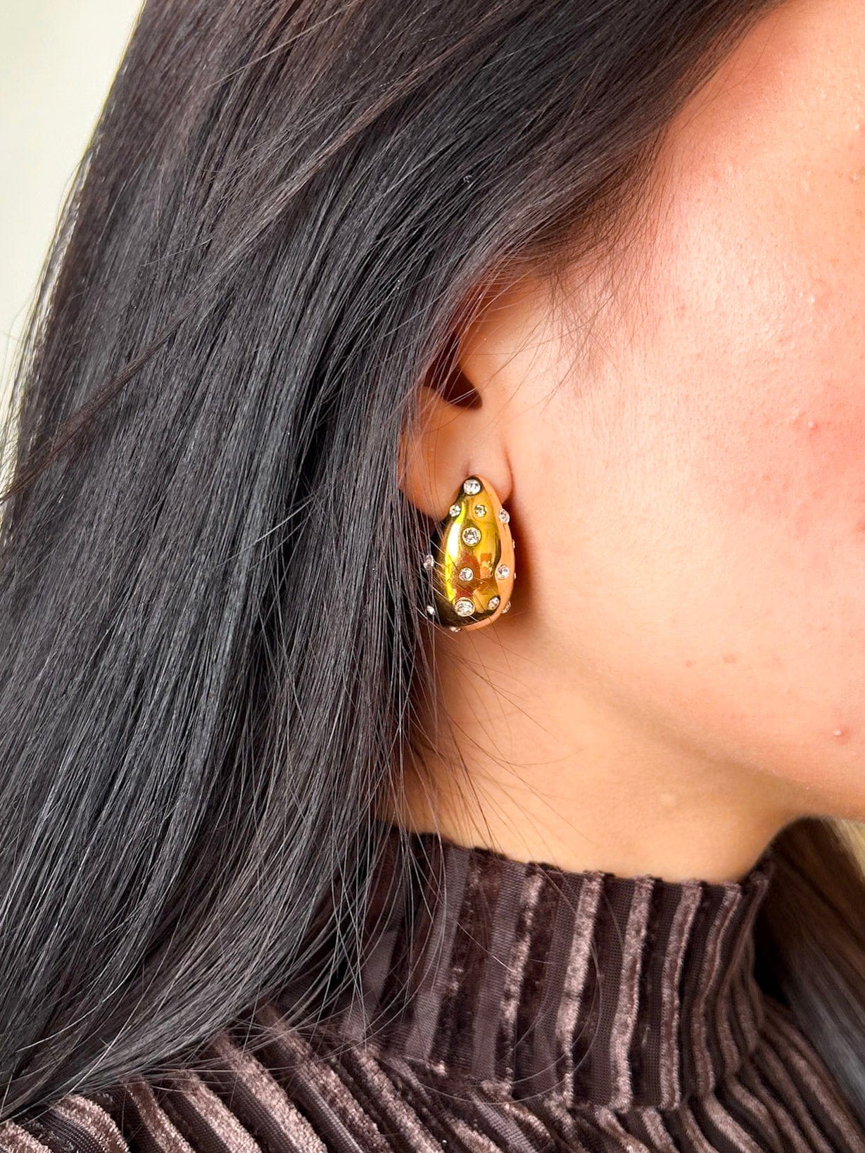 Rekhhta Essentials Earrings Gilded Cashew Earrings