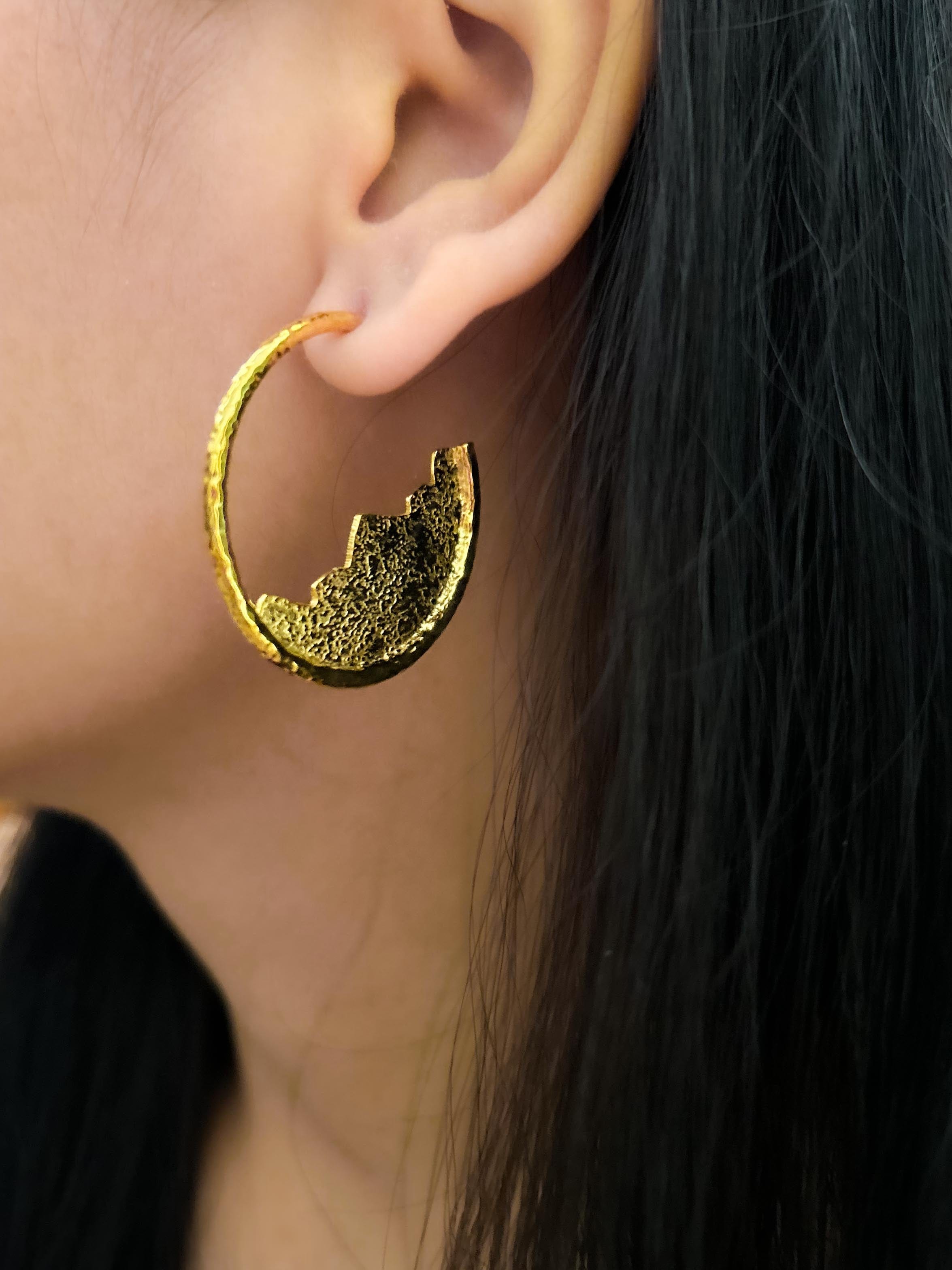 Rekhhta Essentials Earrings Meteora Mountain Earrings