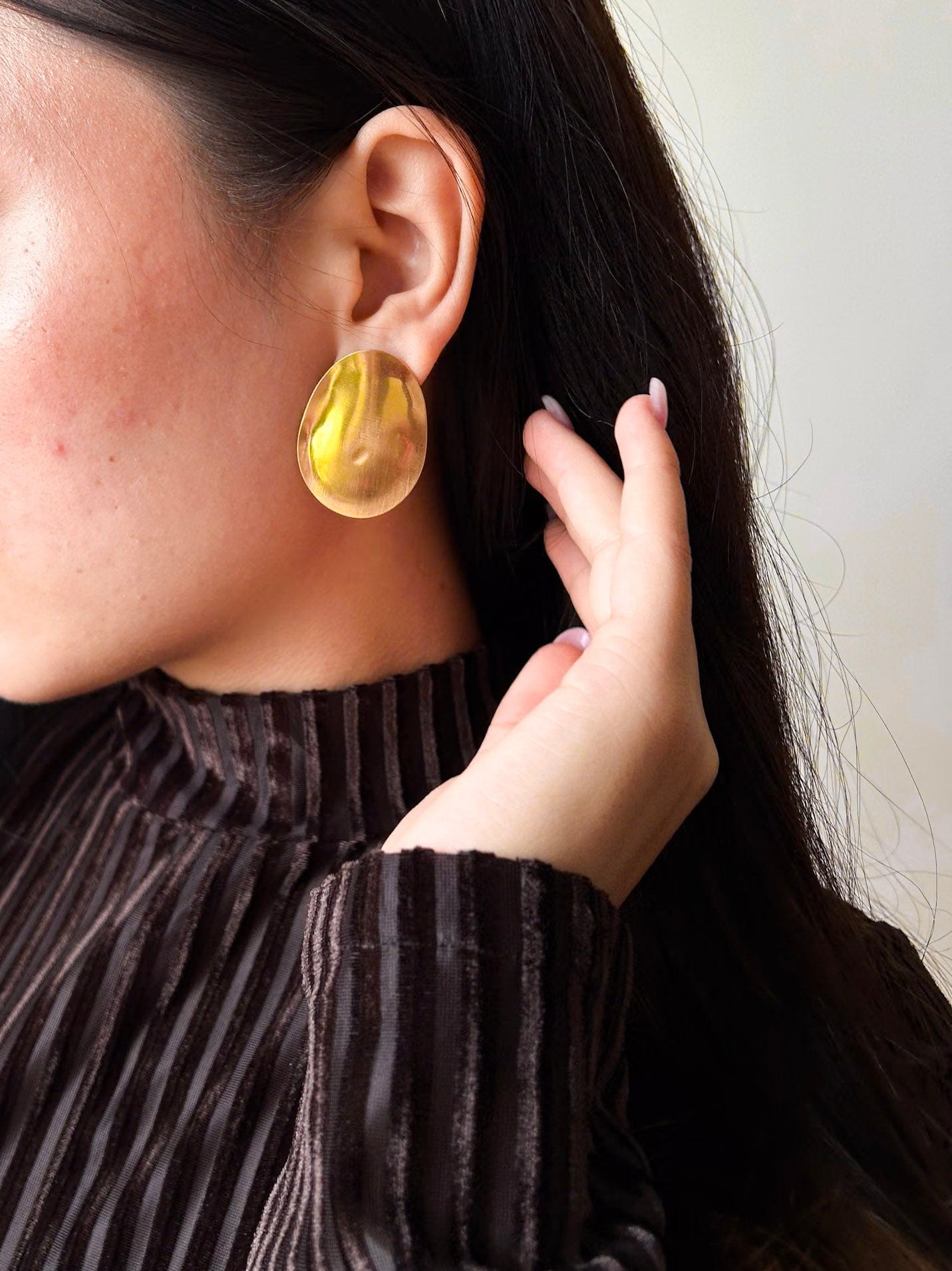 Rekhhta Essentials Earrings Solaris Disc Earrings